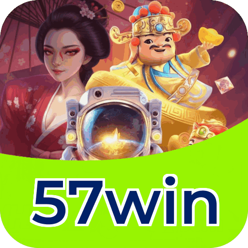 Plataforma 57win mostrando interface moderna, jogos certificados e recursos de segurança licenciados